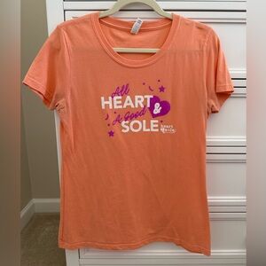 Heart and Sole Girls on the Run T-Shirt (YXL)